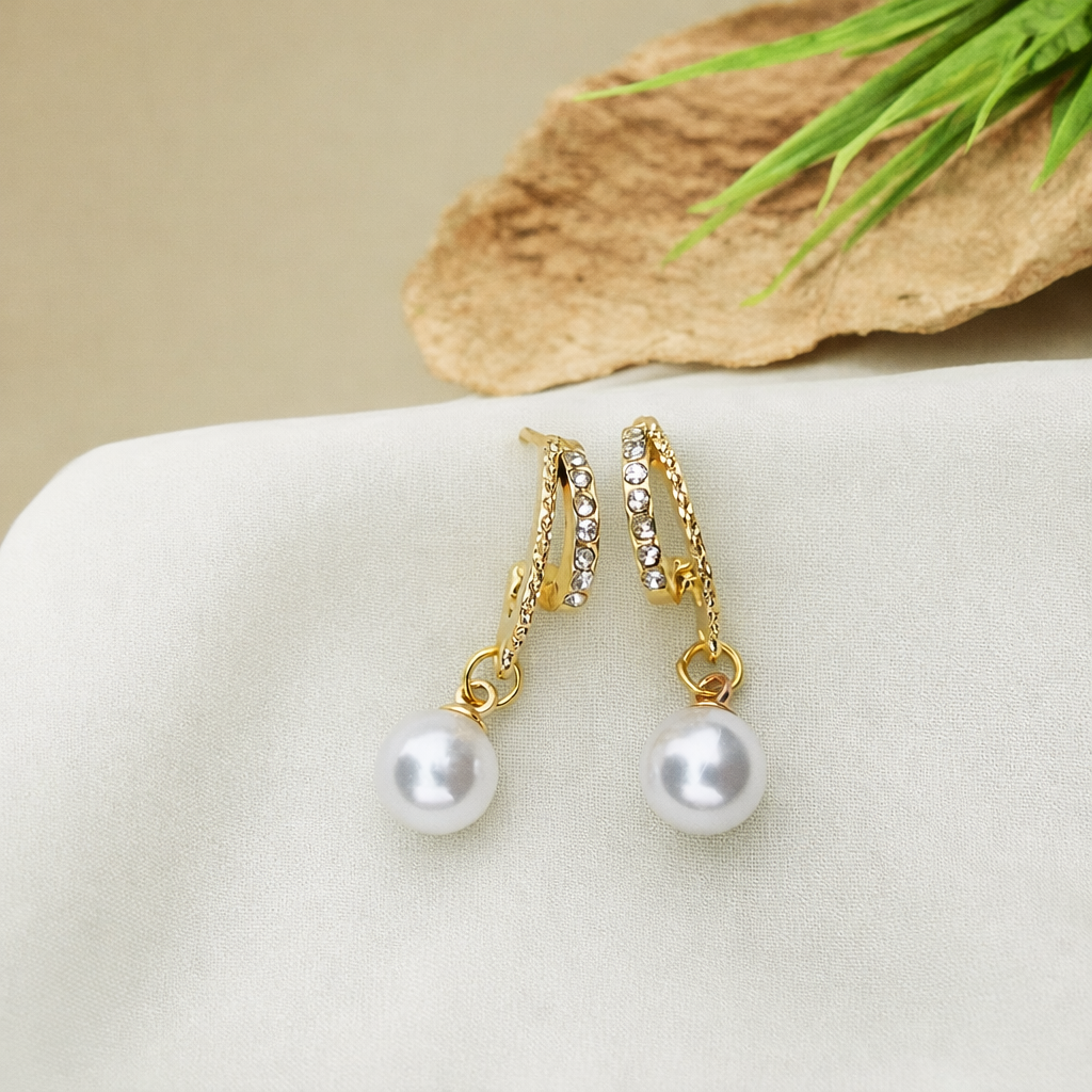 Butterfly Moonstone Earrings