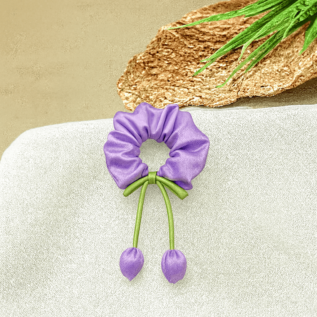 Tulip scrunchie