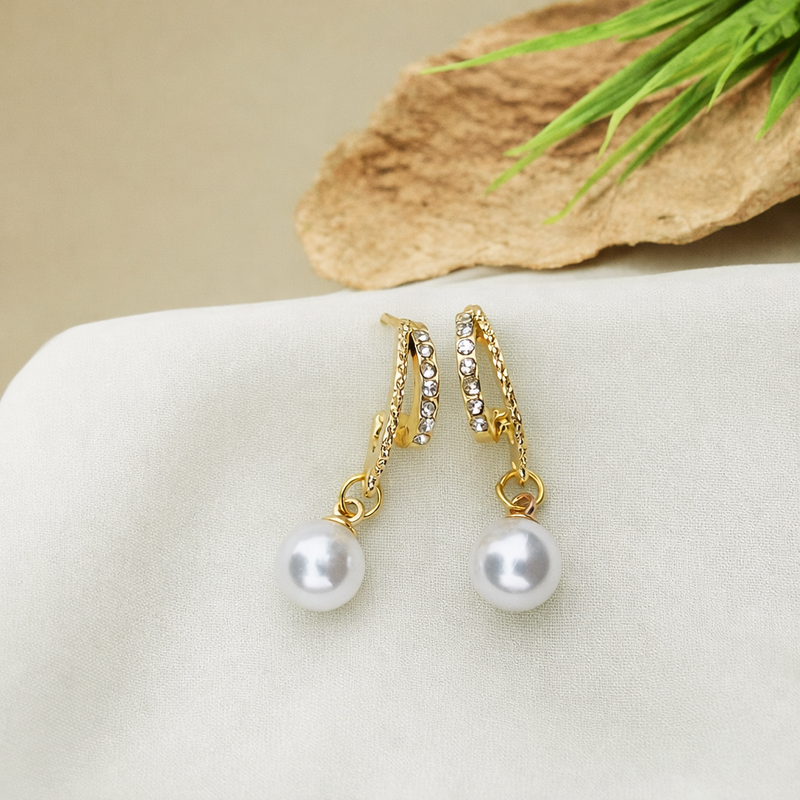 Butterfly Moonstone Earrings