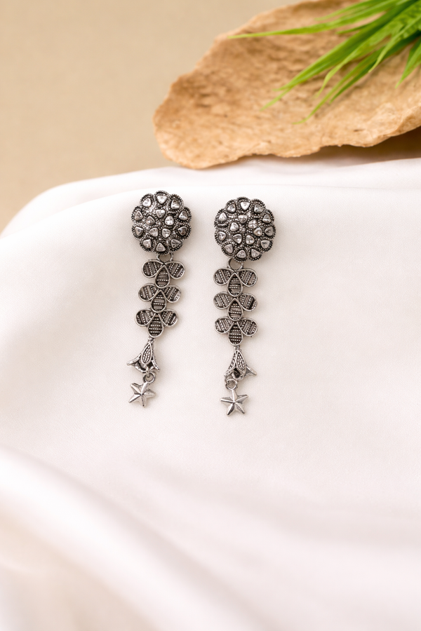 Oxidized Jhumkas