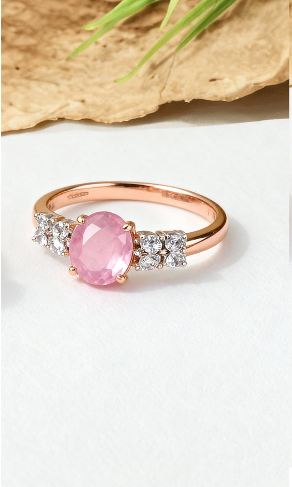 Pink Sapphire Ring